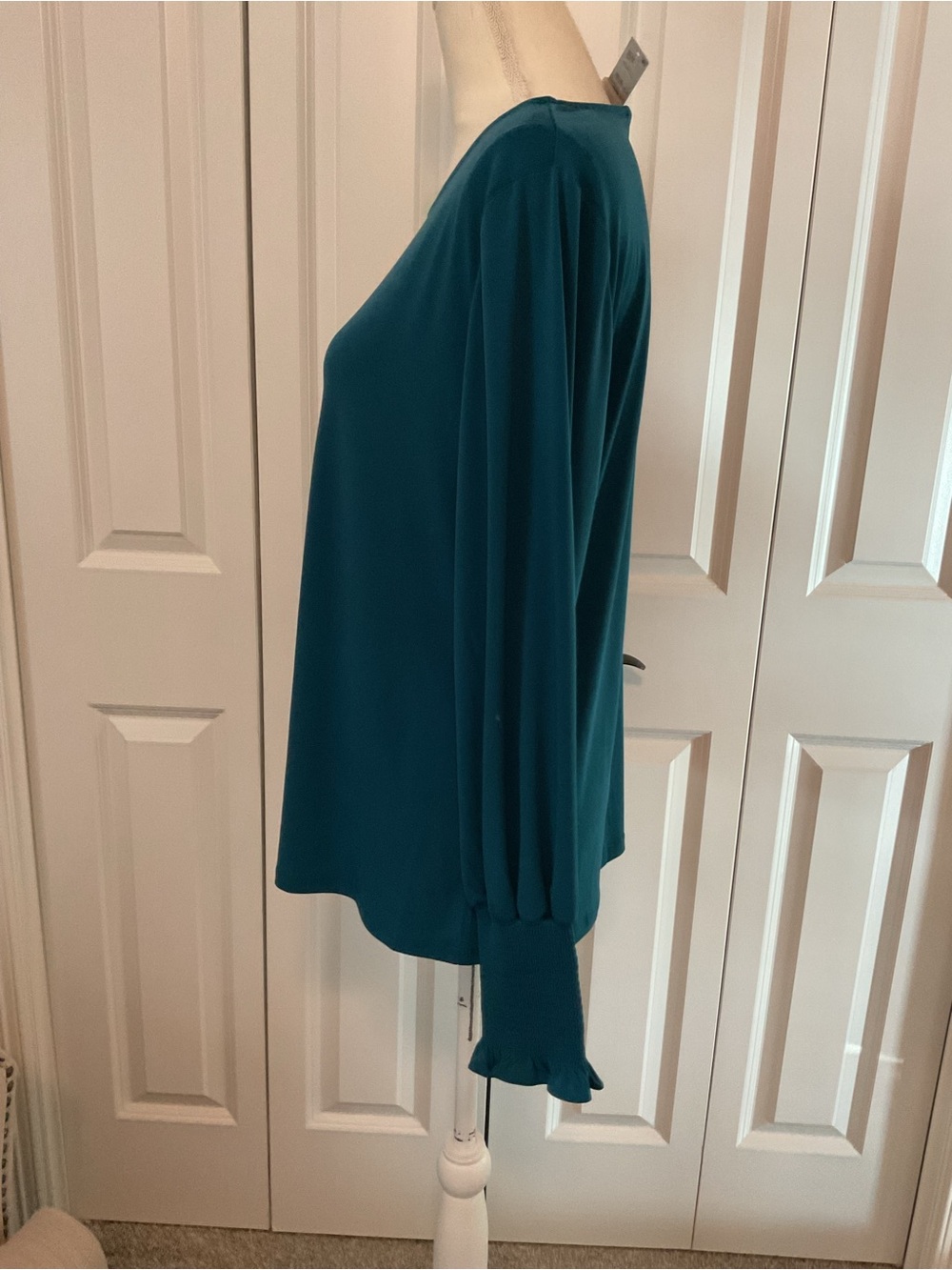 Preston & York Fearless Flair Long Sleeve Top NWT Size Large - Picture 7 of 14